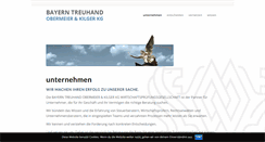 Desktop Screenshot of bayerntreuhand.de